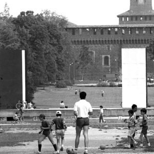Teatro Continuo, Alberto Burri, Milano