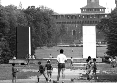 Teatro Continuo, Alberto Burri, Milano
