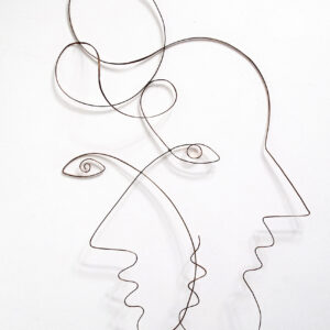 Wire sculpture – Friends