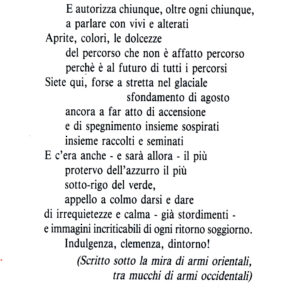 Poesia di Andrea Zanzotto