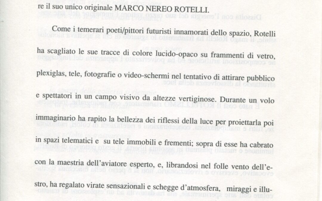 Guido Andrea Pautasso, Rotellismo