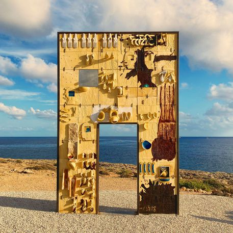 Porta di Lampedusa – Porta d’Europa,Mimmo Paladino, 2008