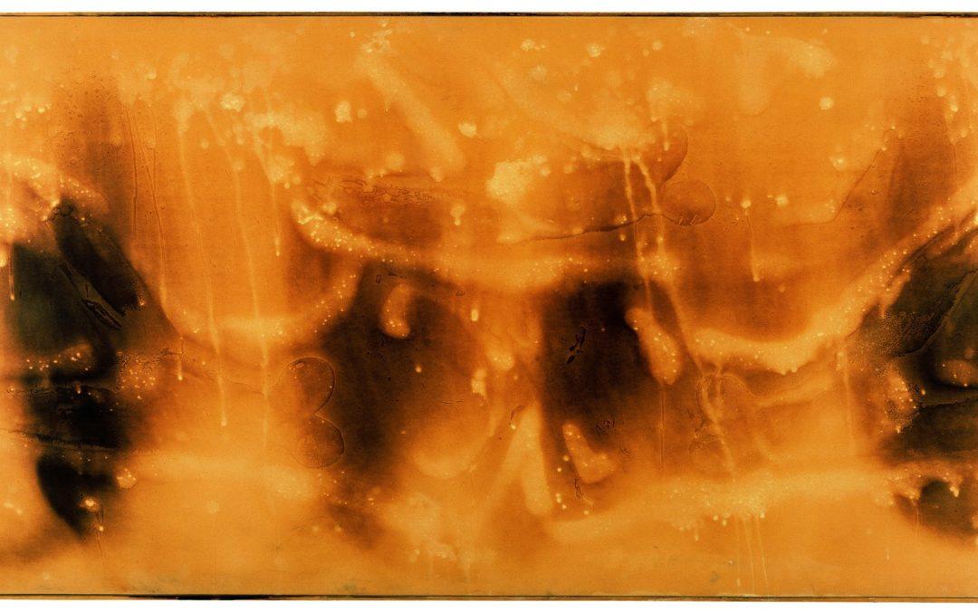 Yves Klein, Peinture de feu sans titre