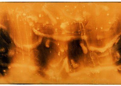 Yves Klein, Peinture de feu sans titre